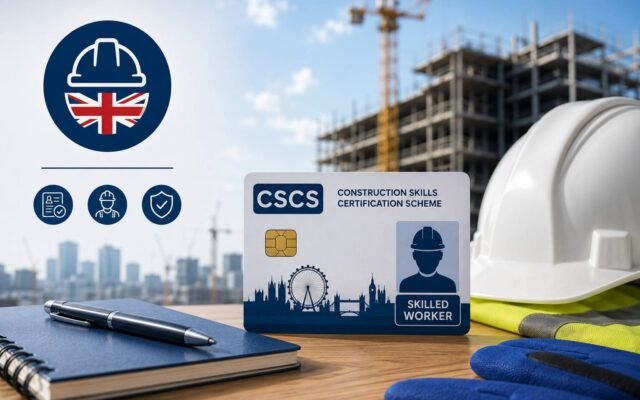 CSCS cards explained for beginners starting a career in the UK construction industry