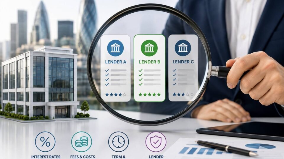 Commercial mortgage brokers comparing UK lenders