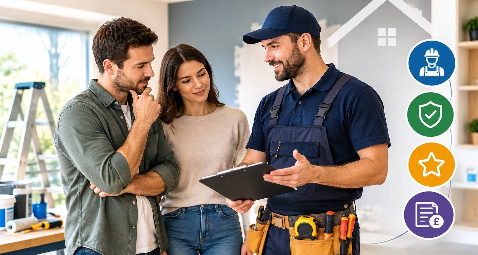 Choosing the right tradesperson for a home improvement project
